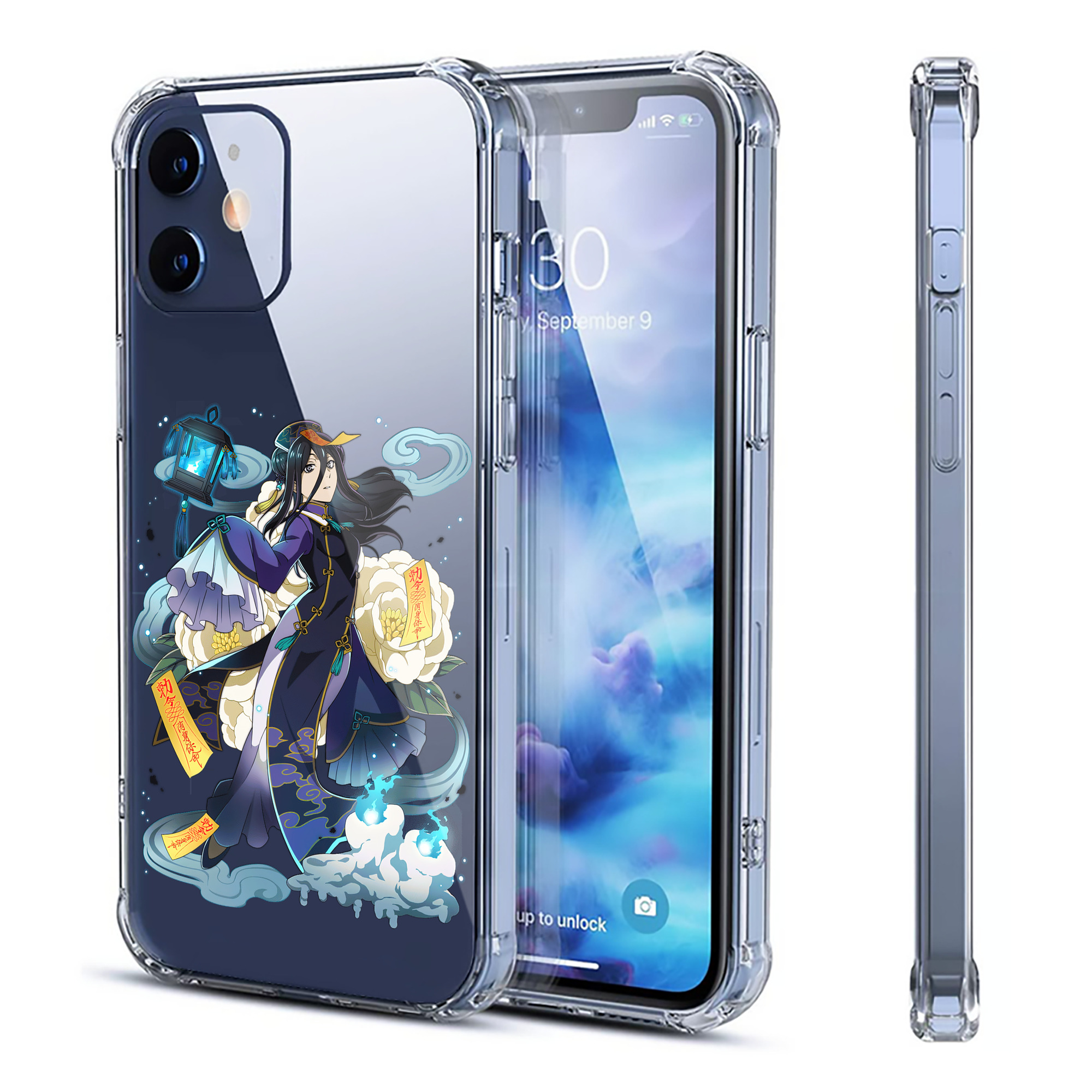 （画像用） 文豪ストレイドッグス Bungo Stray Dogs 【iPhone 12シリーズ対応】透明スマホケース（クリアソフトケース）
